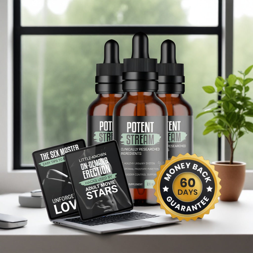 PotentStream - 3 Bottles + 2  Ebooks